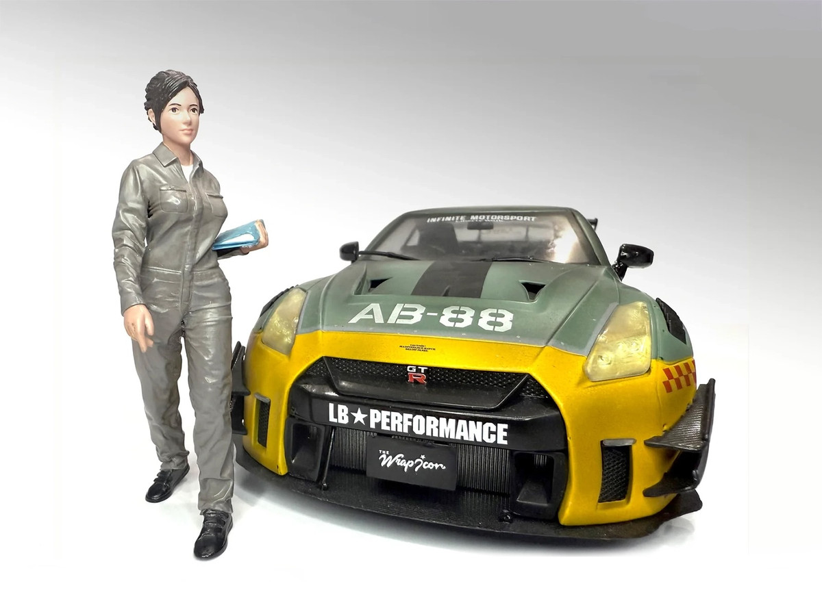 "Top Tuners" Figure #2 "Premium" Series for 1/24 Scale Models by American Diorama