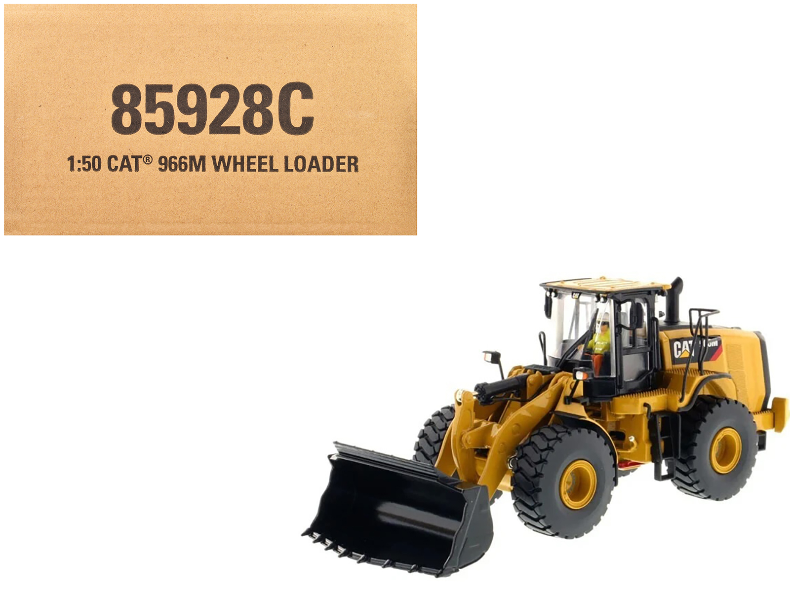 CAT Caterpillar 966M Wheel Loader with Operator "Core Classics Series" 1/50 Diecast Model  by Diecast Masters