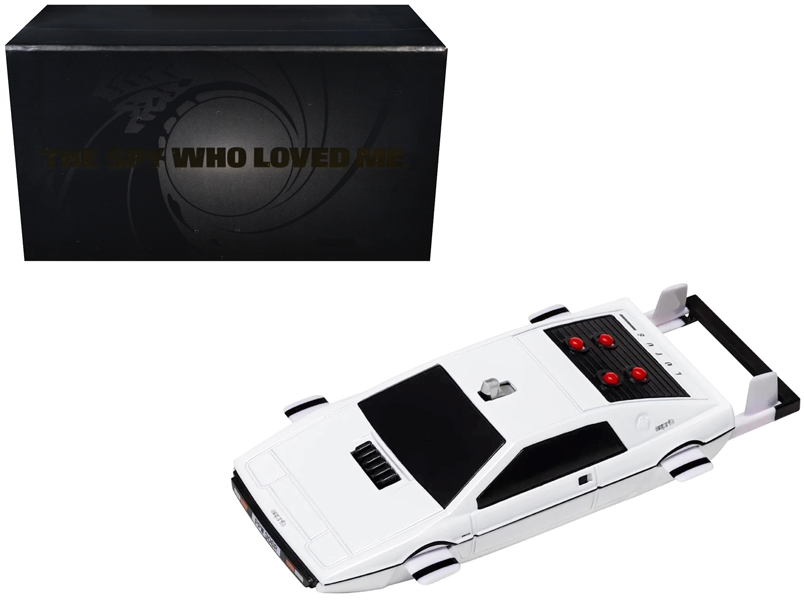 Lotus Esprit S1 Submarine White James Bond 007 "The Spy Who Loved Me" (1977) Movie Diecast Model Car by Corgi