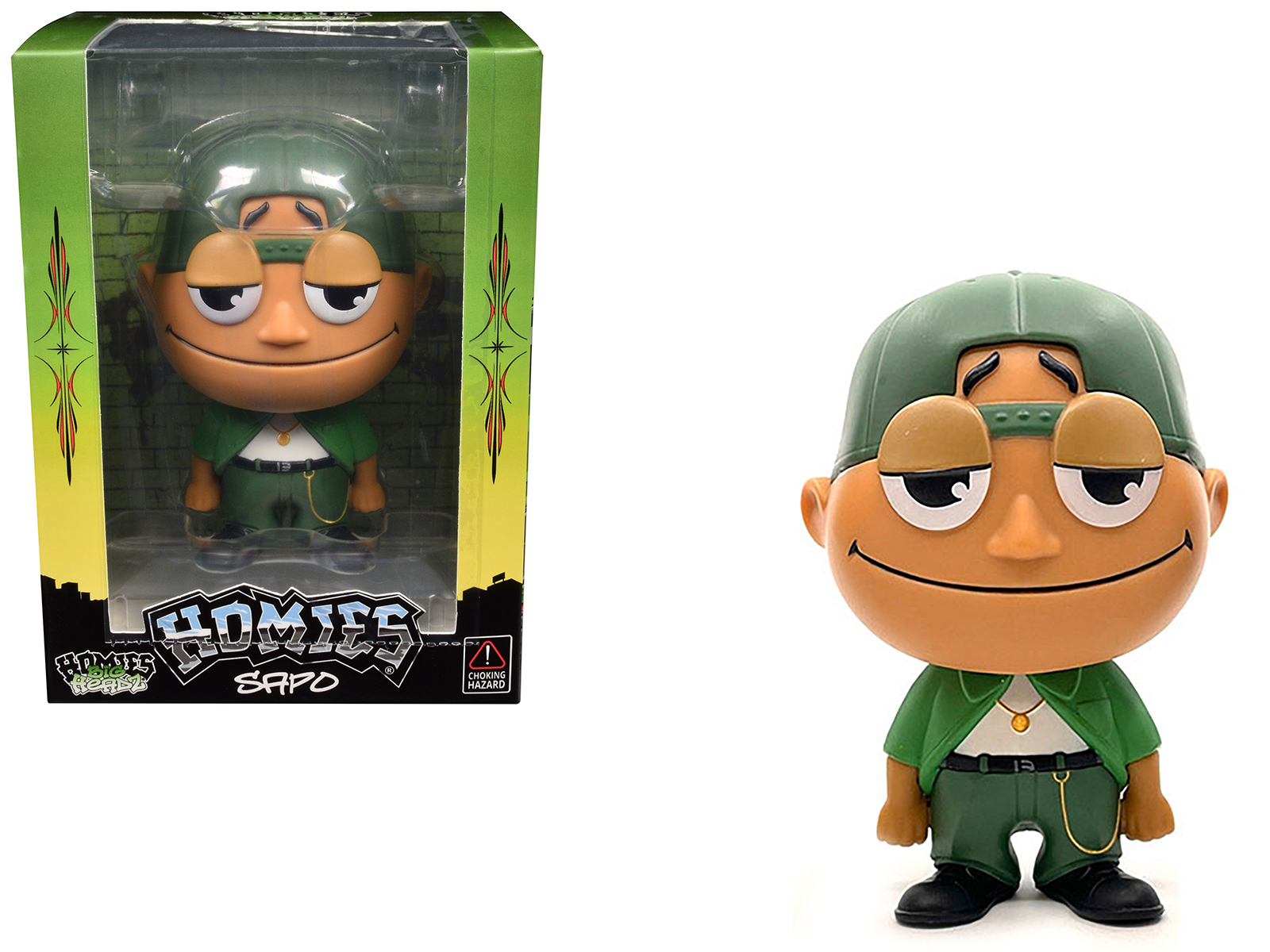 Sapo 4.5" Figure "Homies Big Headz" Series 4 Model by Homies