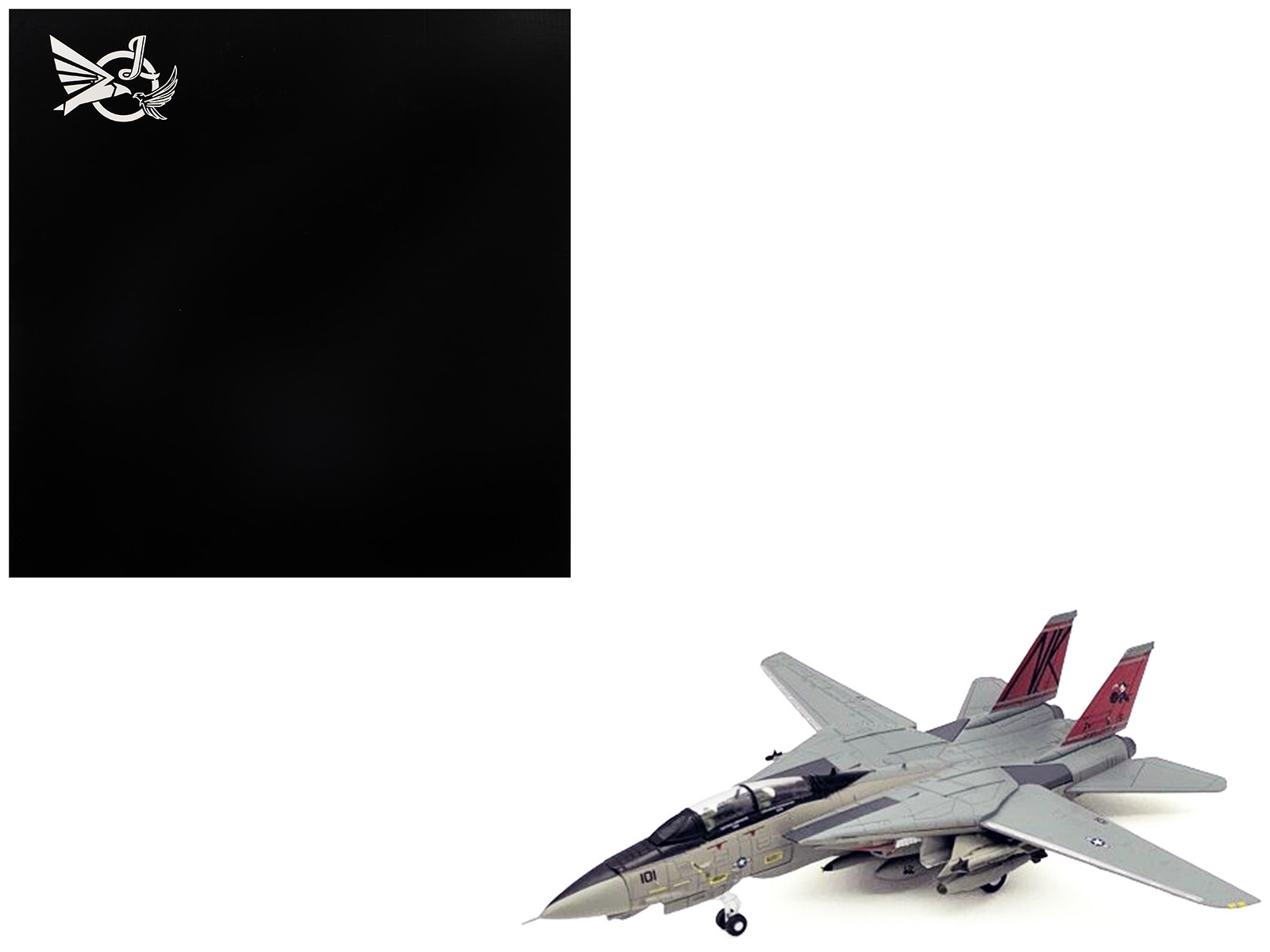 Grumman F-14D Tomcat Aircraft "VF-31 Tomcatters USS John C. Stennis" (2003) United States Navy 1/100 Diecast Model Airplane